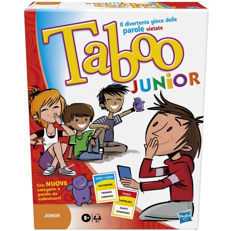 TABOO JUNIOR 14334 GIOCO DA TAVOLO  HASBRO GAMING