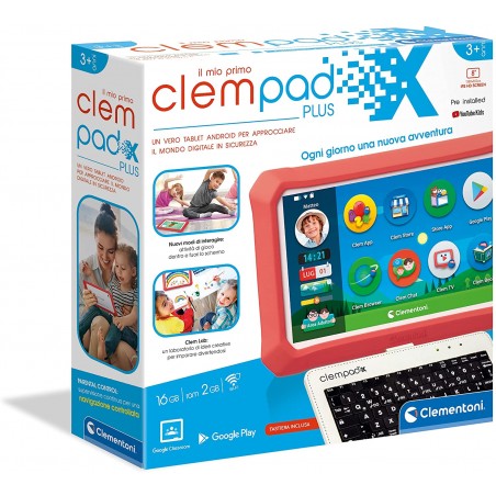 MY FIRST 8 PLUS TABLET PER BAMBINI CLEMPAD 3 ANNI 8 POLLICI ANDROID 9