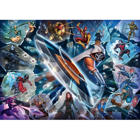 RAVENSBURGER PUZZLE 1000 PEZZI MARVEL VILLAINOUS TASKMASTER