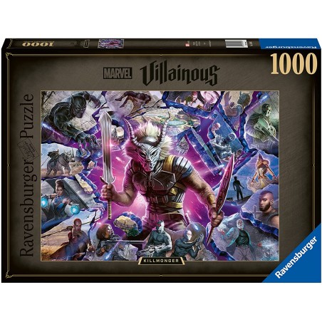 PUZZLE 1000 MARVEL VILLAINOUS KILLMONGER RAVENSBURGER