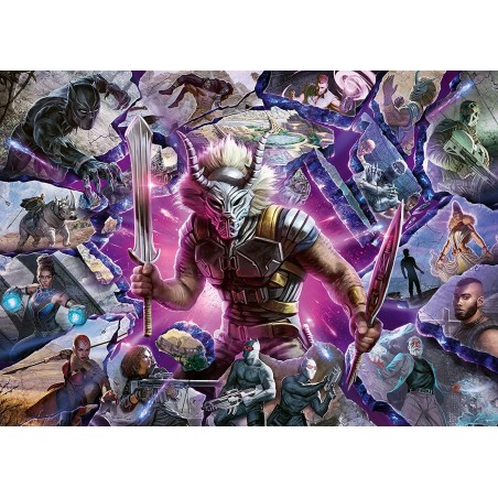 PUZZLE 1000 MARVEL VILLAINOUS KILLMONGER RAVENSBURGER