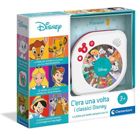 C'ERA UNA VOLTA I CLASSICI DISNEY RACCONTA STORIE PER BAMBINI CLEMENTONI 