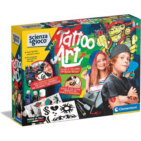SCIENZA E GIOCO TATOO ART CLEMENTONI 