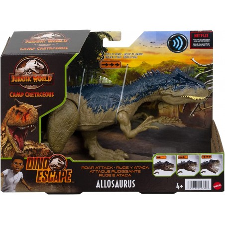 JURASSIC WORLD ALLOSAURUS MATTEL 