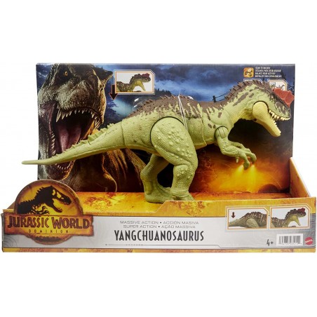 JURASSIC WORLD DOMINION YANGCHUANOSAURUS MATTEL