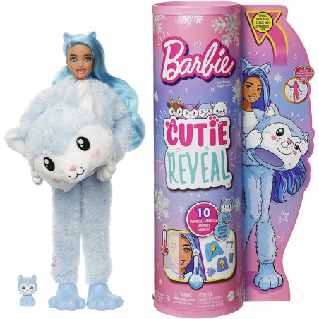 MATTEL BARBIE CUTIE REVEAL MAGIA D INVERNO HUSKY
