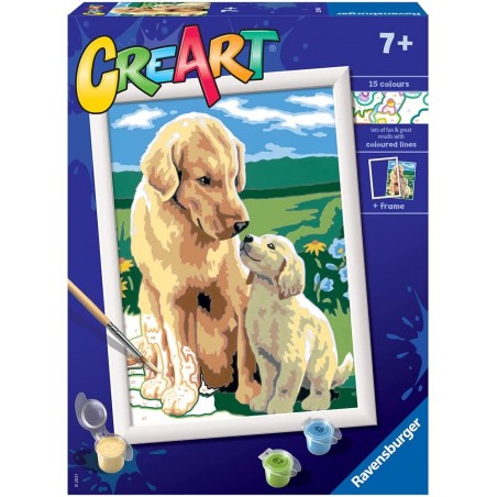 RAVENSBURGER CREART RETRIVER SUL PRATO 