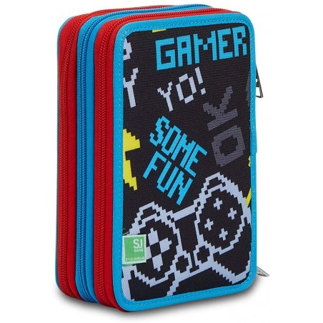 SEVEN ASTUCCIO TRIPLO SJ GANG CYBER BOY  COMPLETO 45 PEZZI