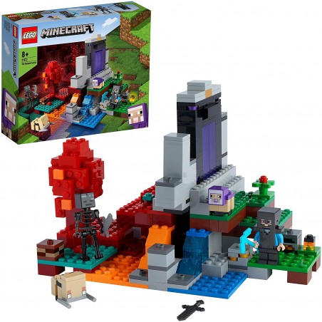 LEGO 21172 MINECRAFT IL PORTALE IN ROVINA