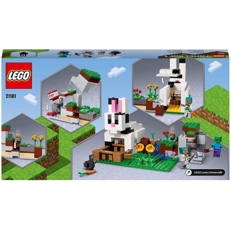 LEGO MINECRAFT 21181 IL RANCH DEL CONIGLIO