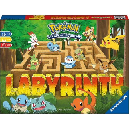 LABIRINTO MAGICO POKEMON GIOCO DA TAVOLO RAVENSBURGER