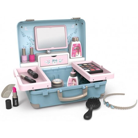 MY BEAUTY VANITY CON 13 ACCESSORI SMOBY VALIGETTA CON TRUCCHI