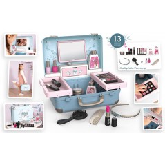 MY BEAUTY VANITY CON 13 ACCESSORI SMOBY VALIGETTA CON TRUCCHI