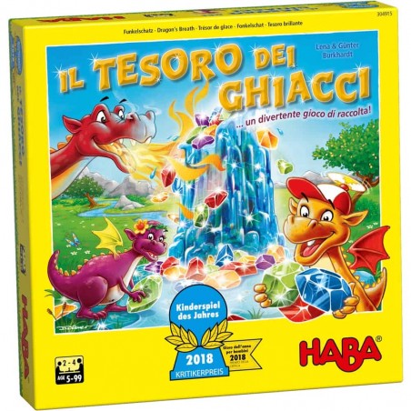 IL TESORO DEI GHIACCI HABA 304915 UN DIVERTENTE GIOCO DI RACCOLTA