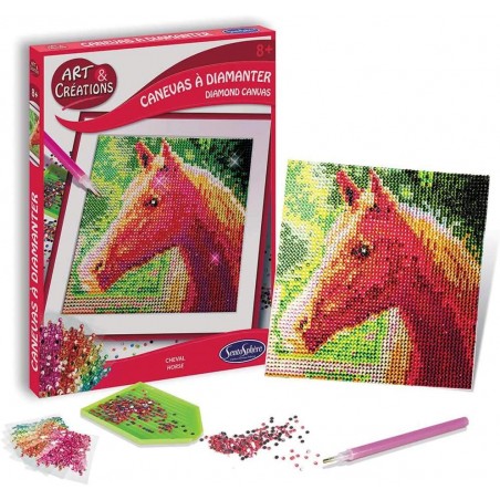 SENTOSPHERE ARTE E CREAZIONI STRASS CAVALLO