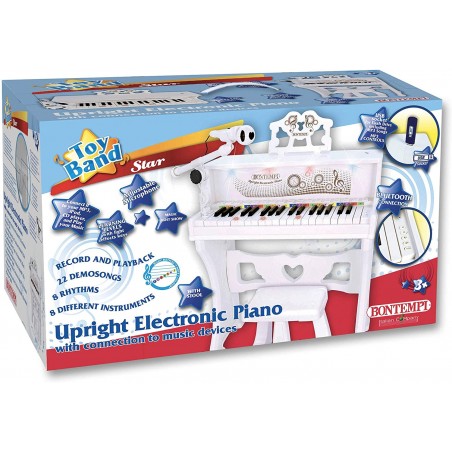 BONTEMPI TOY BAND STAR PIANOFORTE COLORE BIANCO