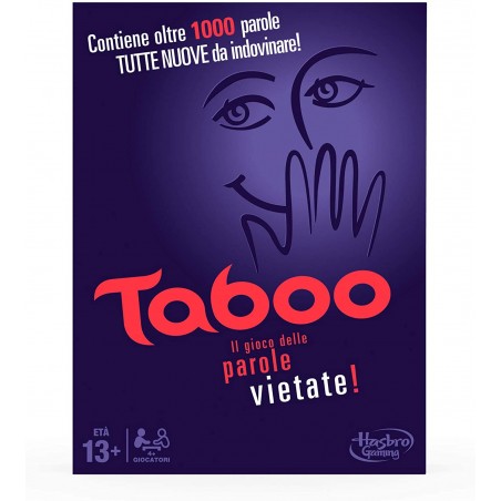 TABOO IL GIOCO DELLE PAROLE VIETATE  HASBRO GAMING GIOCO DA TAVOLO