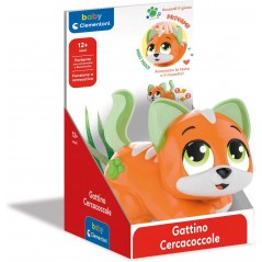 CLEMENTONI BABY GATTINO CERCACOCCOLE  PARLANTE CON CANZONCINE E FILASTROCCHE