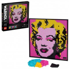 LEGO 31197 ART WARHOL MARILYN MONROE PEZZI 3341