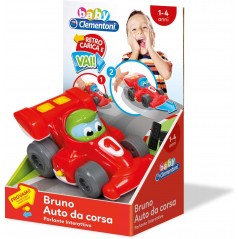CLEMENTONI BABY BRUNO AUTO DA CORSA  PARLANTE INTERATTIVO 17216