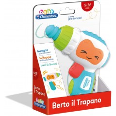 CLEMENTONI BABY BERTO IL TRAPANO LUCI E  SUONI 