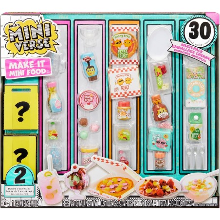 MINIVERSE MAKE IT MINI FOOD MULTIPACK 30 PEZZI MGA