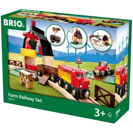 BRIO WORLD SET FERROVIA DELLA FATTORIA  