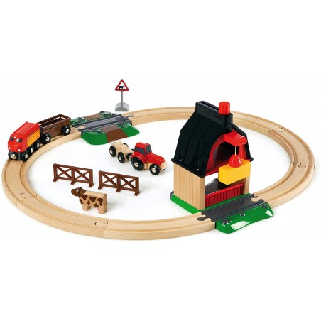 BRIO WORLD SET FERROVIA DELLA FATTORIA  