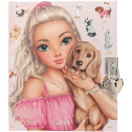 DIARIO SEGRETO CON LUCCHETTO TOP MODEL  CLEARCO