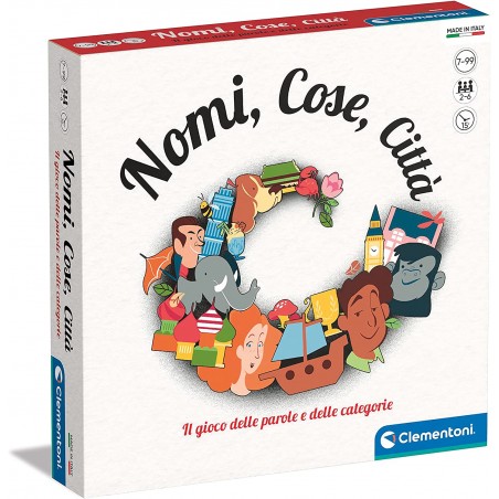  NOMI,COSE,CITTA' IL GIOCO DELLE PAROLE  E DELLE CATEGORIE CLEMENTONI