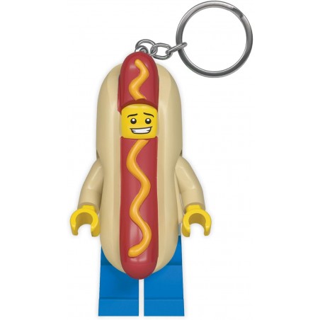 LEGO PORTACHIAVI LEDLITE UOMO HOT DOG CREA