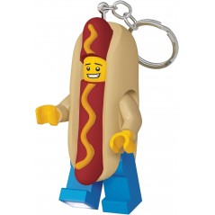 LEGO PORTACHIAVI LEDLITE UOMO HOT DOG CREA
