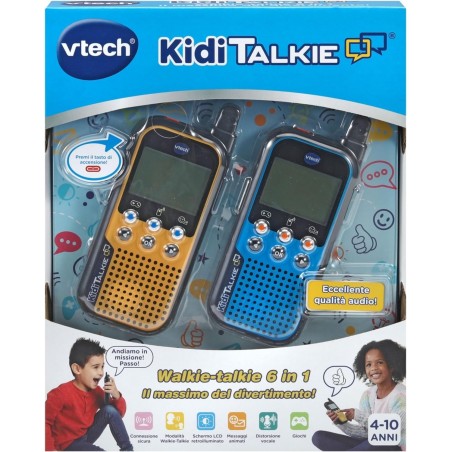 KIDI TALK VTECH WALKIE TALKIE 6 IN 1 