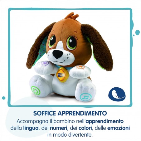 FIDO PARLA E GIOCA CON ME VTECH PELUCHE INTERATTIVO MUOVE LE ORECCHIE 
