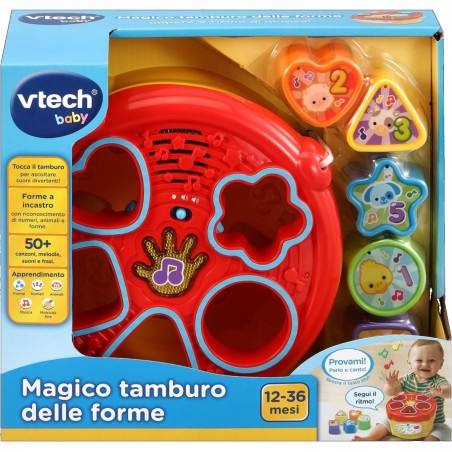IL MAGICO TAMBURO DELLE FORME VTECH BABY
