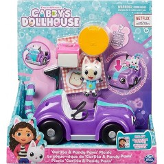 GABBY DOLLHOUSE LA MACCHINA DI CARLITA PICNIC SPINMASTER