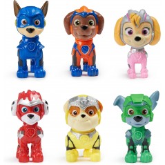 PAW PATROL MIGHTY MOVIE 6 PERSONAGGI GIFT PACK SPINMASTER