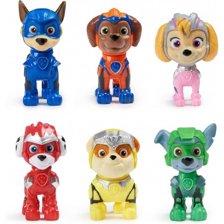 PAW PATROL MIGHTY MOVIE 6 PERSONAGGI GIFT PACK SPINMASTER