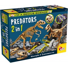 LISCIANI I'M GENIUS SCIENCE PREDATORS  2 IN 1 95421