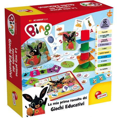 BING RACCOLTA GIOCHI EDUCATIVI BABY LISCIANI 75867