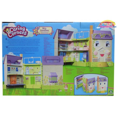 CARING CORNERS Mrs.GOODBEE CASA DELLE  BAMBOLE INTERATTIVA GIOCHI PREZIOSI