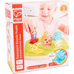 PUZZLE SUONI DEL CORTILE HAPE  