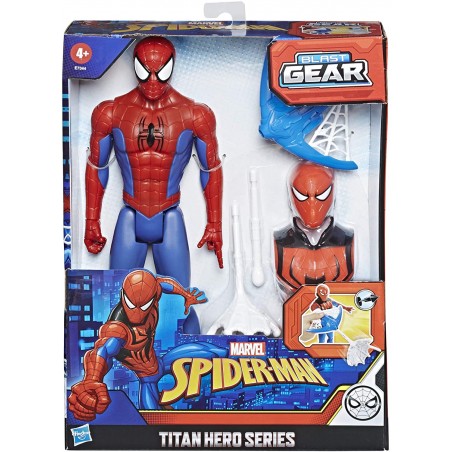 SPIDER-MAN BLAST GEAR 30 CM TITAN HERO HASBRO