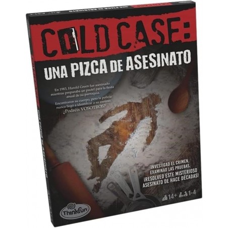 COLD CASE RICETTA PER UN DELITTO   EDIZIONE IN ITALIANO THINKFUN 