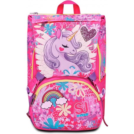 ZAINO SDOPPIABILE SJ GANG UNICORN LED GIRL SEVEN