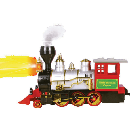 TRENO A VAPORE FAST WHEELS LUCI E SUONI  GIOCHERIA GGI190103