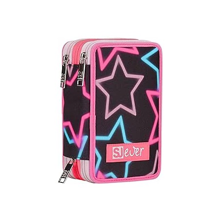 ASTUCCIO 3 ZIP SJ EVER STAR SHAPED GIRL SEVEN
