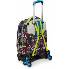 TROLLEY 3 IN 1 JACK BOY BORN TO FUN BOY ZAINO CON CARRELLO SGANCIABILE SEVEN