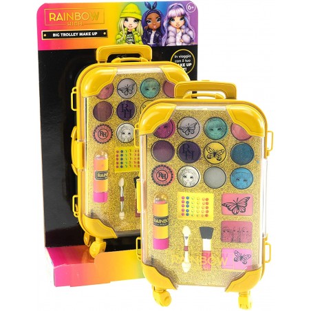 RAINBOW HIGH BIG TROLLEY MAKE UP SET DI TRUCCHI NICE GROUP