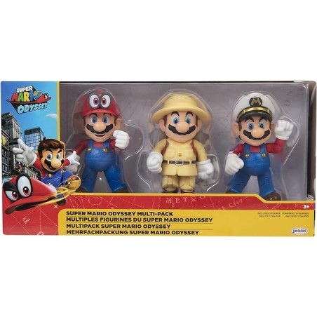 SUPER MARIO ODYSSEY MULTI-PACK JAKKES 